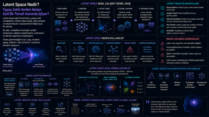 Latent Space Nedir? Yapay Zekâ Verileri Neden Gizli Bir Temsil Alanında İşliyor?